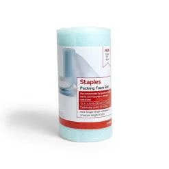 Staples Perforated Foam Roll, 12"x50', Blue (ST59154)* Foam Rolls