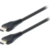 Hdmi Cables<Philips Basic 10' HDMI to HDMI Audio/Video Cable, Male to Male, Black (SWV3320B/27)