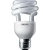 Light Bulbs<Philips Compact Fluorescent Twister Light Bulb, 13 Watts, Bright White, 6PK