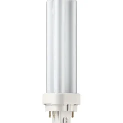 Light Bulbs<Philips Compact Fluorescent PL-C Lamp, 13 Watts, 4-Pin, Neutral White, 10PK