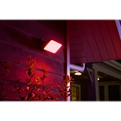 Smart Bulbs<Philips Discover Floodlight LED Wall Outdoor Light, Metal (1743530V7)