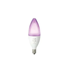 Smart Bulbs<Philips Hue E12 Bluetooth Smart LED Bulb White and Color Ambiance (556968)