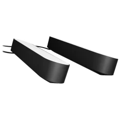 Smart Bulbs<Philips Hue Play Smart 42W Equivalent Light Bar, Black, 2/Pack (7820230U7)