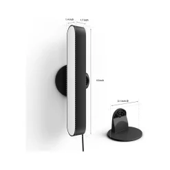 Smart Bulbs<Philips Hue Play Smart 42W Equivalent Light Bar, Black, 2/Pack (7820230U7)