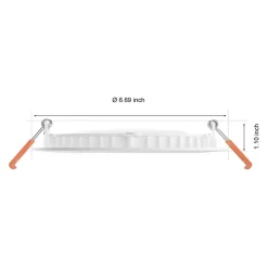 Smart Bulbs<Philips Hue 15W Slim LED Smart Downlight, White And Color Ambiance (579573)