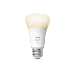 Smart Bulbs<Philips Hue White Light Bulb, A19 2700K 10.5W E26 (563007)