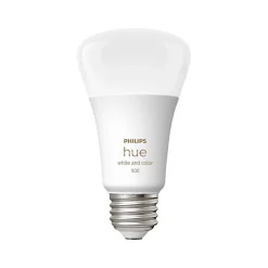 Smart Bulbs<Philips Hue White Light Bulb, A21 16 Million Colors 10.5W E26 (563254)