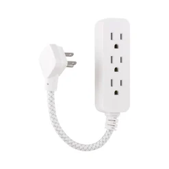 Surge Protectors & Power Strips<Philips 3-Outlet Surge Protector, White (SPP8272WC/37)