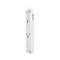 Surge Protectors & Power Strips<Philips 6-Outlet Surge Protector, 4', White (SPP3064WE/37)