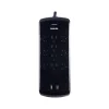 Surge Protectors & Power Strips<Philips 10-Outlet 4-USB Port Surge Protector, 6', Gray/Black (SPP6710BC/37)