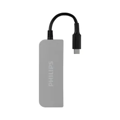 Usb Hubs<Philips 4-Port USB-C Hub, Cool Gray (DLK9320C/27)