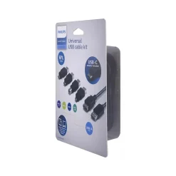 Usb Cables<Philips USB Cable Kit, Black (SWU8002N/27)