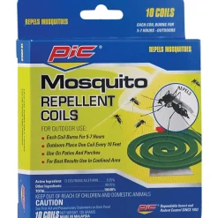 Pest Control<PIC Mosquito Repellent Coils, 10/Pack