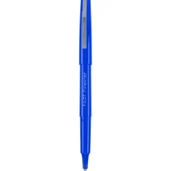 Pilot Fineliner Marker Pens, Fine Point, Blue Ink, Dozen (11014) Clearance