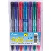 Pilot FriXion Ball Clicker Erasable Gel Pens, Extra Fine Point, Assorted Ink, 7/Pack (32509) Sale