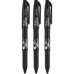 Pilot FriXion Ball Erasable Gel Pens, Fine Point, Ink, 3/Pack (31556) Black Best