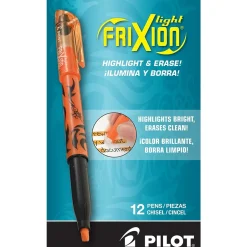 Pilot FriXion Light Erasable Highlighters, Chisel Tip, Orange Ink, Dozen (46504) Clearance