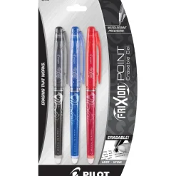 Pilot FriXion Point Erasable Gel Pens, Extra Fine Point, Assorted Ink, 3/Pack (31579) Hot