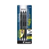 Pilot FriXion Synergy Clicker Retractable Erasable Gel Pen, Extra Fine Point, Black Ink, 3/Pack (FXYC3BLKE) Online