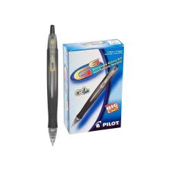 Pilot G6 Retractable Gel Pens, Fine Point, Black Ink, Dozen (31401) Hot