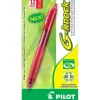 Pilot G-Knock BeGreen Retractable Gel Pens, Fine Point, Red Ink, Dozen (31508) Outlet