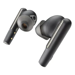 Poly Plantronics Voyager Free 60 UC Wireless Noise Cancelling Bluetooth Earbuds, USB-C, MS Certified, Carbon Black (7Y8L8AA)