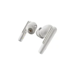 Poly Plantronics Voyager Free 60+ UC Wireless Bluetooth Earbuds, USB-C Teams, White Sand (7Y8G8AA)