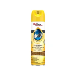 Pledge Polish & Shine Multiple-Purpose Cleaner, Lemon Clean Scent, 14.2 oz., 6/Carton (301168)