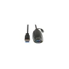 Power Cables<Plugable 32' USB 3.0 Type A to Type B Power Extension Cord, Black (USB3-10M-D)