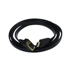 Ethernet Cables<Plugable Active Adapter HDMI-VGA 6' HDMI/VGA Video Cable, Black