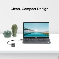 Usb Hubs<Plugable 2-Port USB 2.0 Hub, Black (USB2-2PORT)