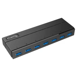 Usb Hubs<Plugable 7-Port USB 3.0 Hub, Black (USB3-HUB7C)
