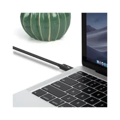 Usb Cables<Plugable Thunderbolt 3 24" Cable, Black (TBT3-40G80CM)