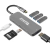 Usb Hubs<Plugable USB C Hub Multiport Adapter, 7-in-1 Hub, 87W Charging (USBC-7IN1)