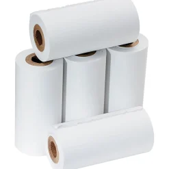 Discount Bond Adding Machines & Calculator Paper Rolls, 2 1/4" x 17', 5 Rolls/Pack (7622) Pos Paper