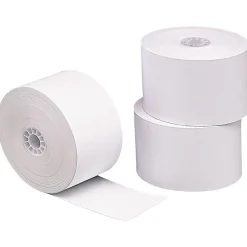 New Perfection Thermal Cash Register Paper Rolls, 1 3/4" x 230', 10 Rolls/Pack (PMC18998) Pos Paper