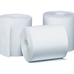 Hot Thermal Cash Register Paper Rolls, 3 1/8" x 230', BPA Free (9090-3216) Pos Paper