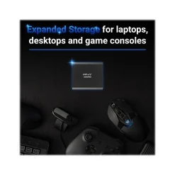 PNY EliteX-PRO 2TB USB 3.2 External Solid-State Drive (PSD0CS2260-2TB-RB)* Solid State Drives