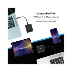 PNY Pro Elite V2 1TB USB 3.2 External Solid State Drive (PSD0CS2160-1TB-RB)* Solid State Drives