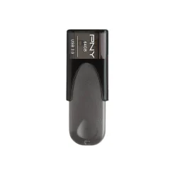 PNY Turbo Attache 4 64GB USB 3.0 Type A Flash Drive, Black (P-FD64GTBAT4-GE)* Usb Flash Drives