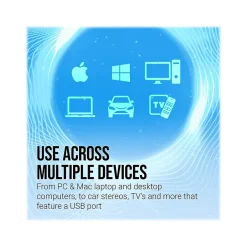 PNY Turbo Attache 4 64GB USB 3.0 Type A Flash Drive, Black (P-FD64GTBAT4-GE)* Usb Flash Drives