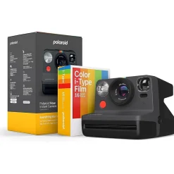 Cameras & Camcorders<Polaroid Everything Box Now Gen 2 Black - I-Type Instant Camera with Film, Black (6248)
