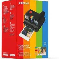 Cameras & Camcorders<Polaroid Go Generation 2 Everything Box - Mini Instant Camera and Film Bundle (16 Photos Included) - Black (6280)