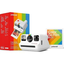 Cameras & Camcorders<Polaroid Go Generation 2 Everything Box - Mini Instant Camera and Film Bundle (16 Photos Included) - White(6282)