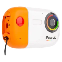 Cameras & Camcorders<Polaroid Wave iE50 18MP Digital DSLR Camera, White/Orange (IE50-NOC-STK-4)