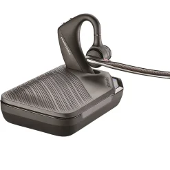 Poly 5200 USB-A Bluetooth Mono Computer Earbuds, UC Certified, Black (206110-101)* Headsets