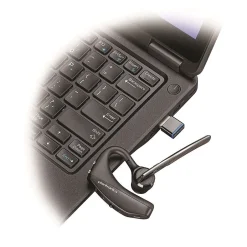 Poly 5200 USB-A Bluetooth Mono Computer Earbuds, Unified Communcations Certified (7K2E1AA)* Headsets