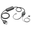 Poly APV-63 Electronic Hook Switch Cable, Black (85R01AA)* Headsets