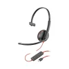 Poly Blackwire 3210 Mono Headset, USB-C/USB-A, UC Certified, Bulk (8X214A6)* Headsets