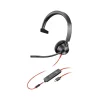 Poly Blackwire 3315 Mono Headset, USB-C/3.5mm, UC Certified (8X217AA)* Headsets